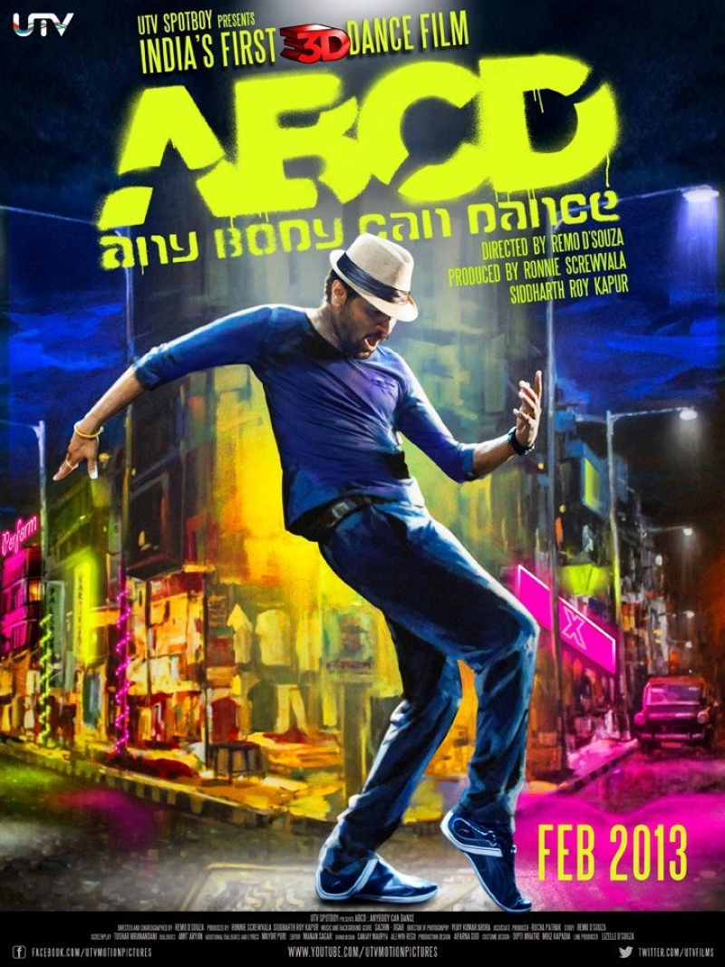 ABCD - Any Body Can Dance - Movie Poster #1 (Original)