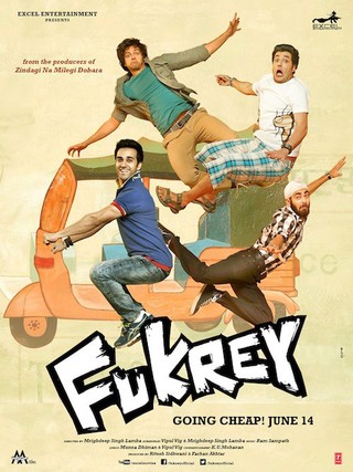 Fukrey - Movie Poster #3 (Small)