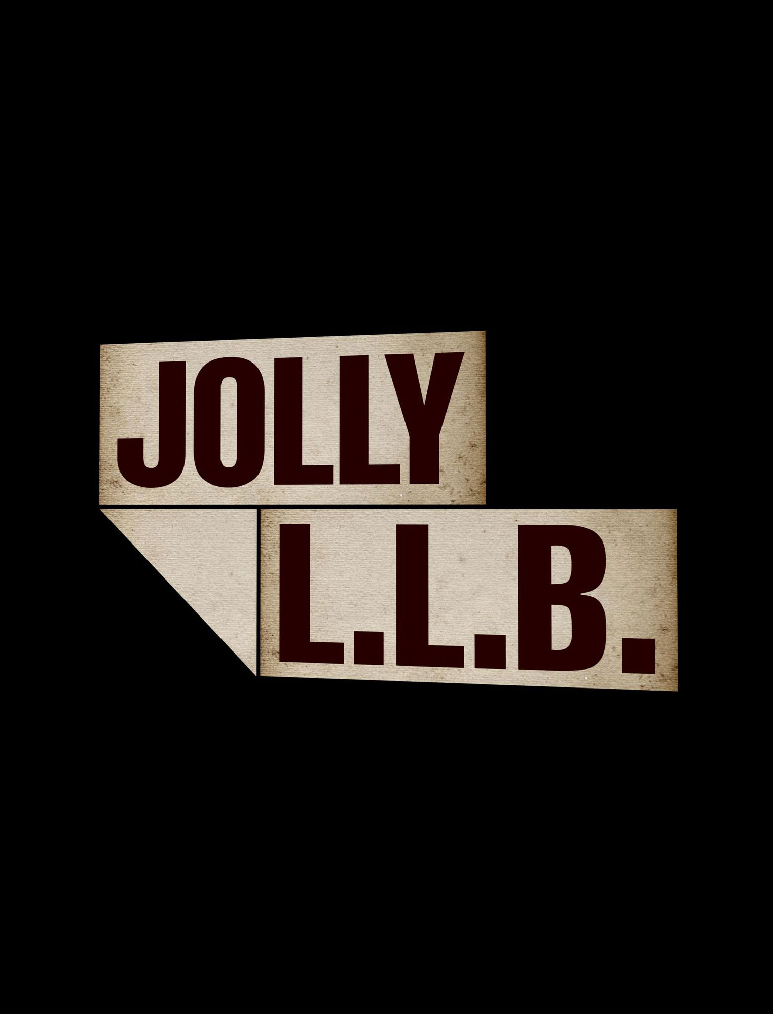 Jolly L.L.B. - Movie Poster #1 (Original)