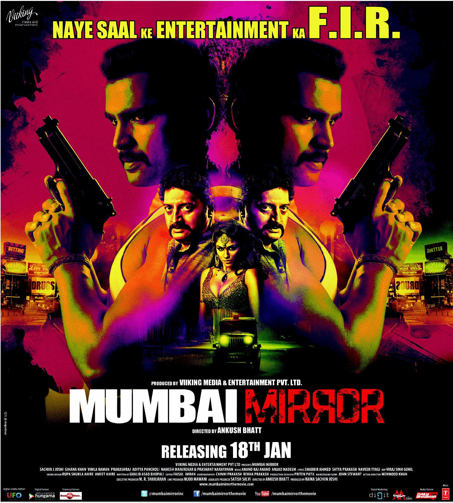Mumbai Mirror - Movie Poster #2 (Original)