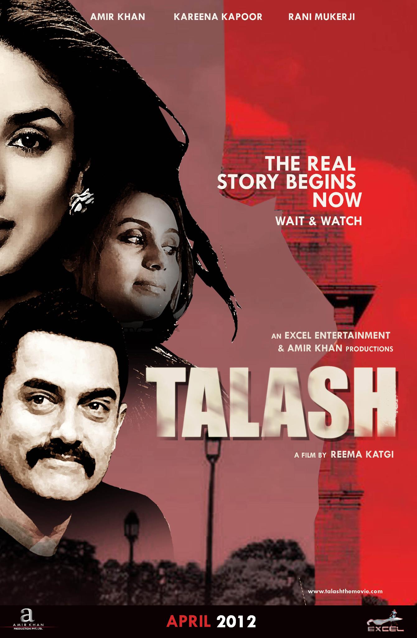 Talaash - Movie Poster #1 (Original)