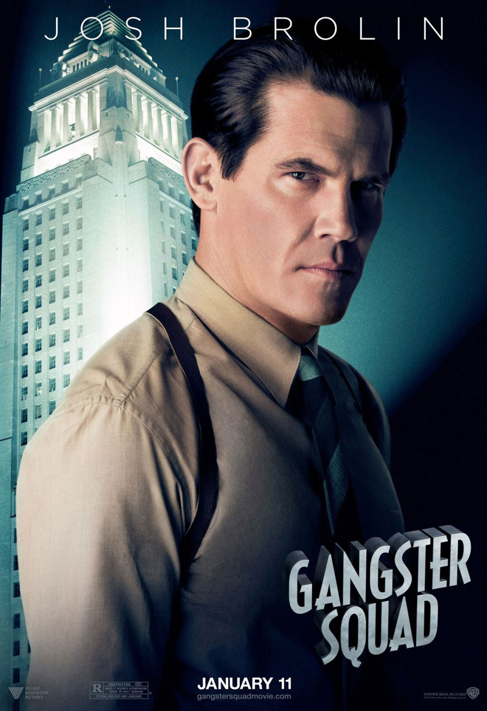 Gangster Squad - Movie Poster #7 (Large)