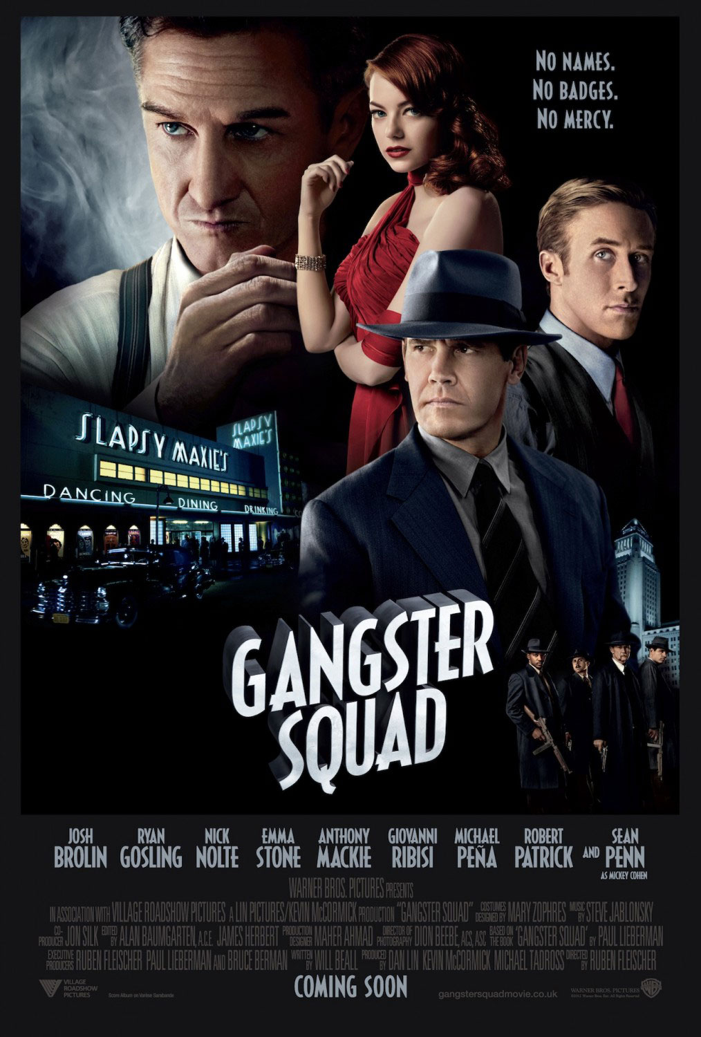 Gangster Squad - Movie Poster #8 (Original)