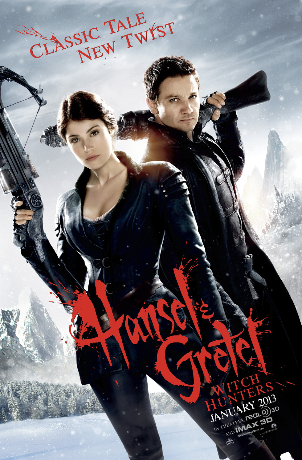 Hansel & Gretel: Witch Hunters - Movie Poster #1 (Large)