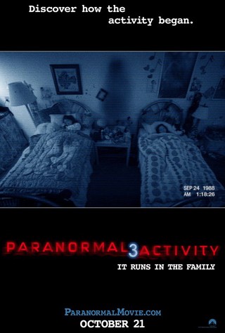 Paranormal Activity 3 - Movie Poster #1 (Small)