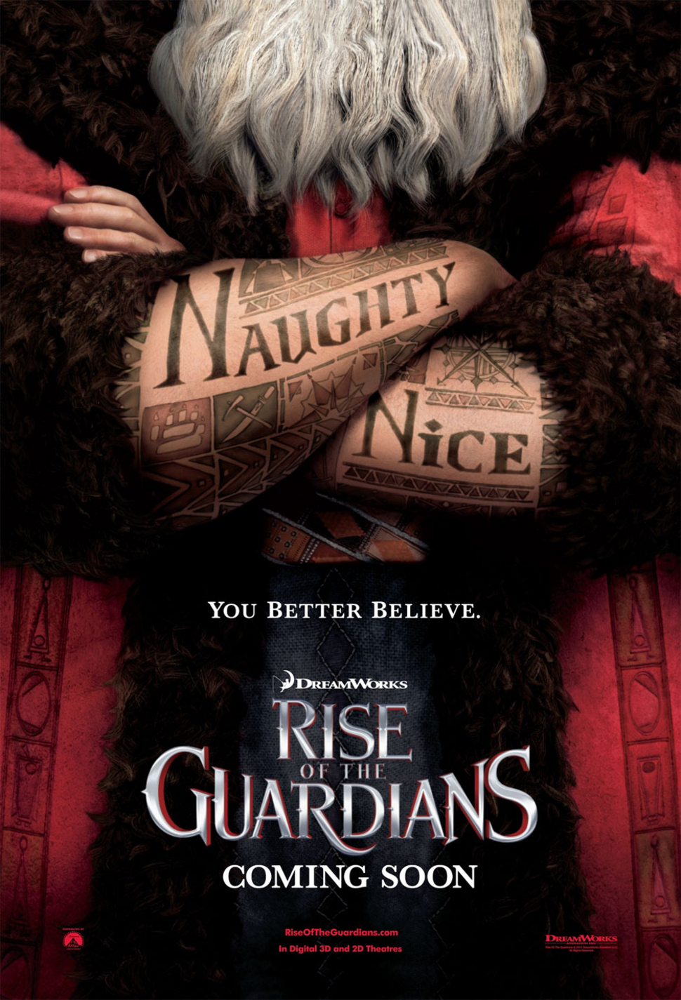 Rise of the Guardians - Movie Poster #3 (Original)