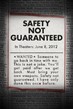 Safety Not Guaranteed Tiny Poster