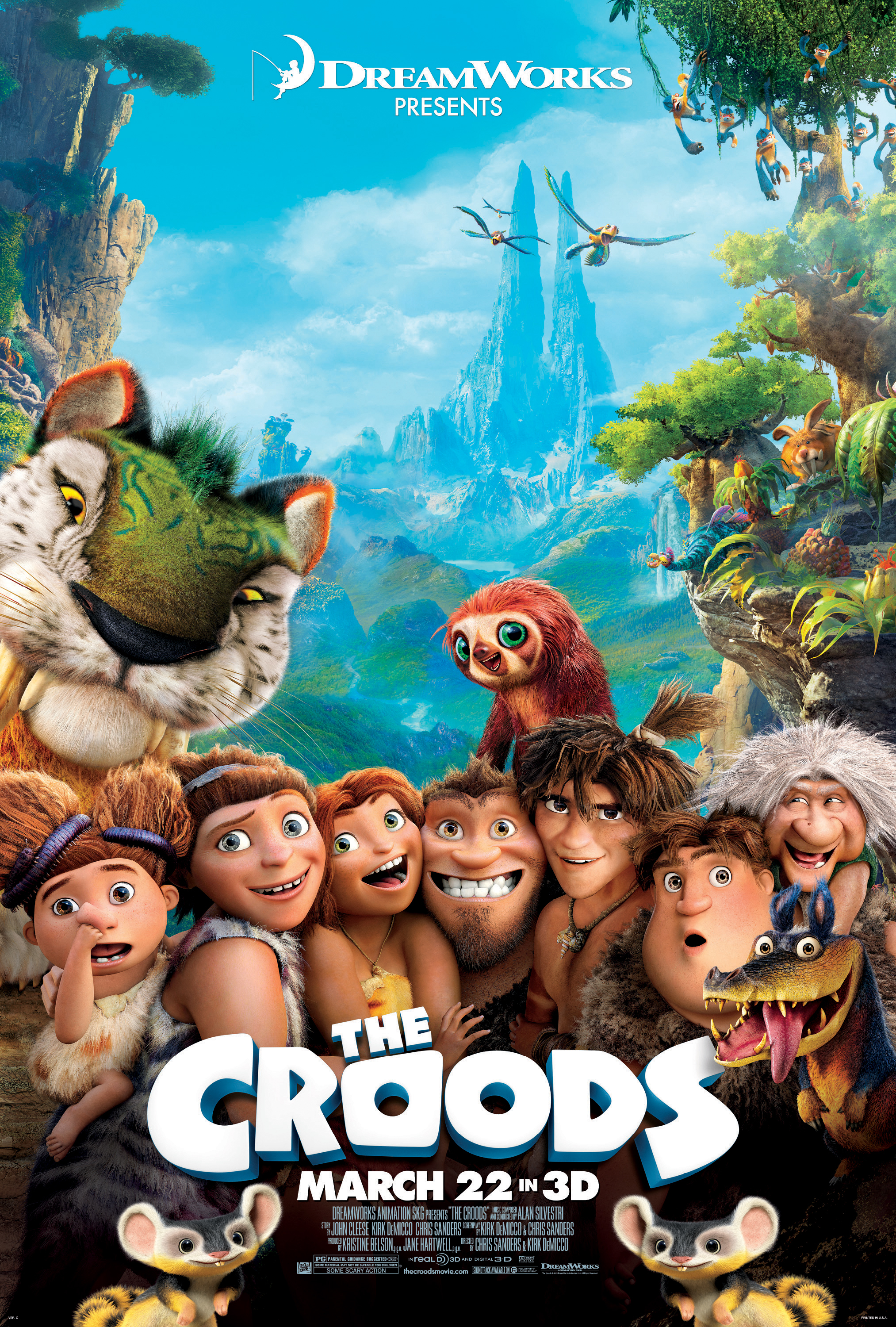 The Croods - Movie Poster #2 (Original)