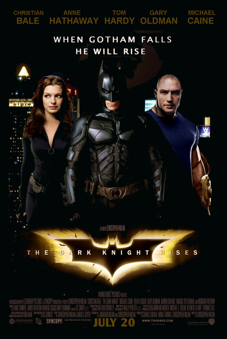 The Dark Knight Rises - Movie Poster #8 (Original)