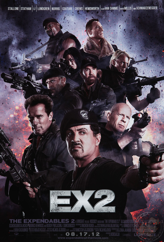 The Expendables 2 - Movie Poster #2 (Medium)