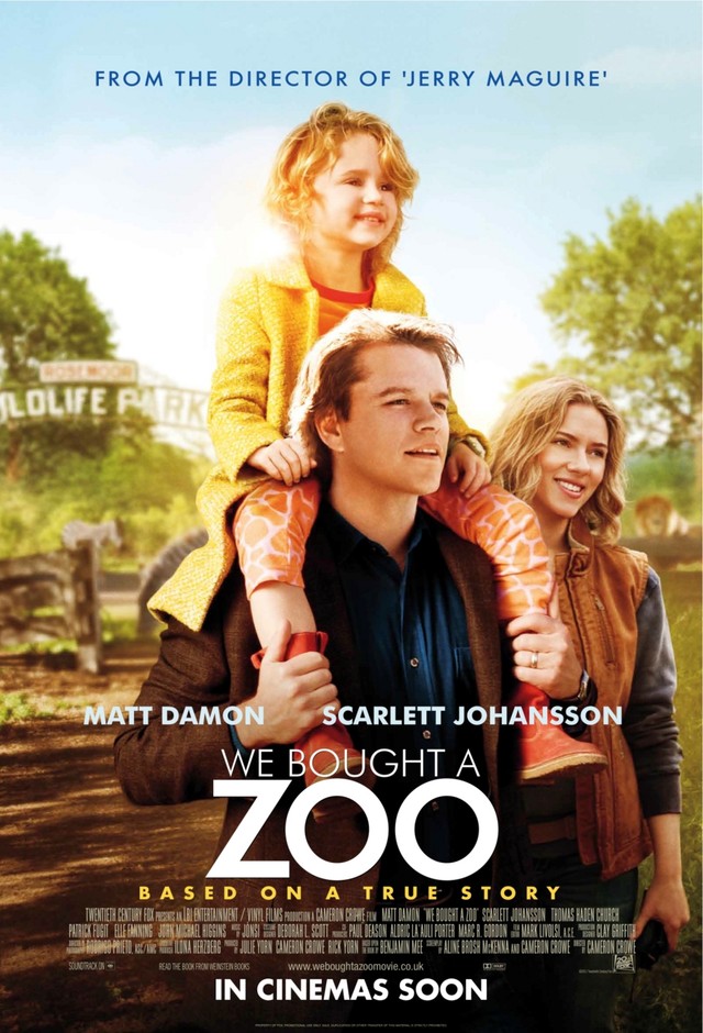 We Bought a Zoo - Movie Poster #1 (Medium)