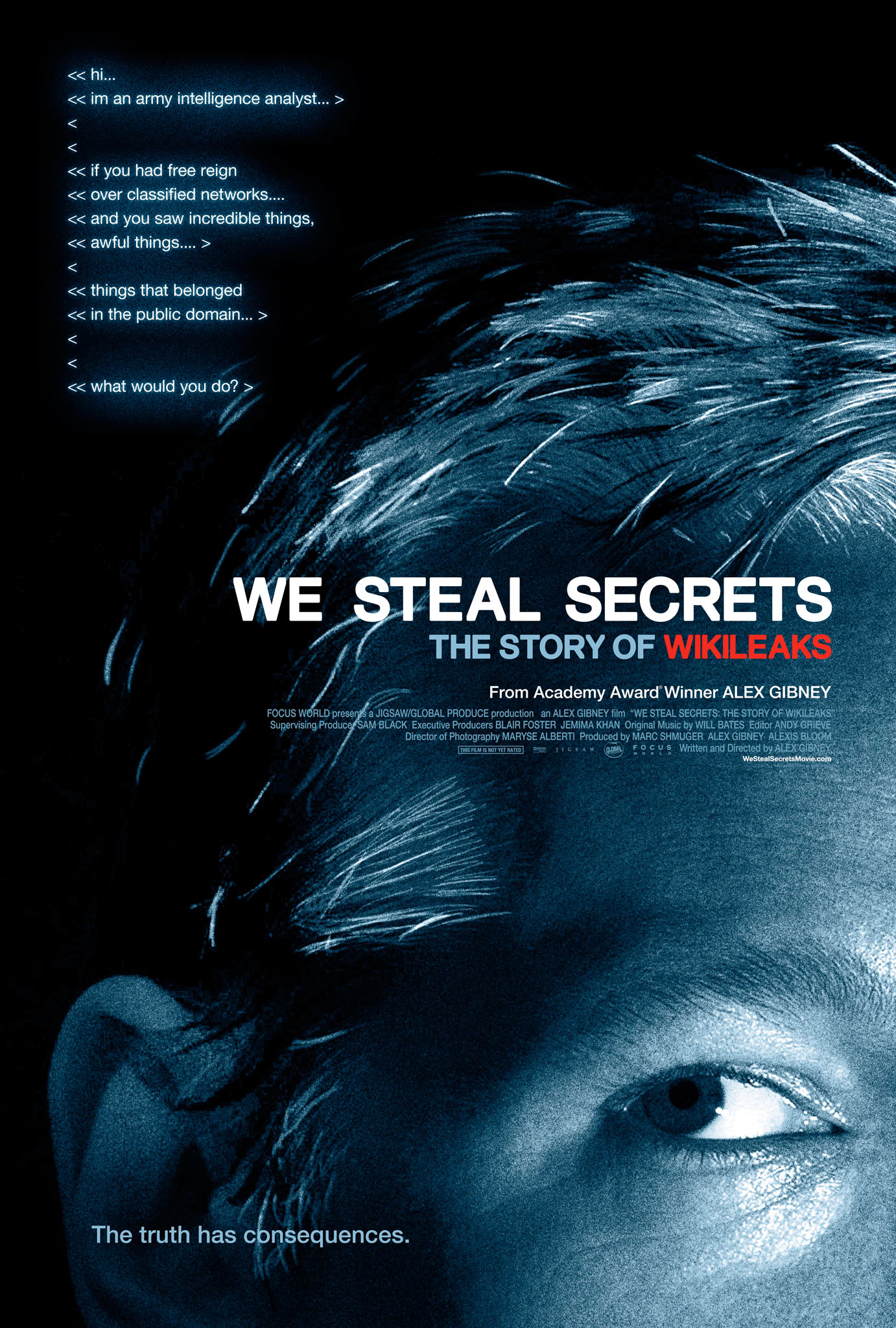We Steal Secrets: The Story of WikiLeaks - Movie Poster #1 (Original)