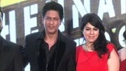 SRK celebrates with Chennai Express crew