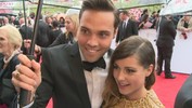 Made In Chelsea's Andy and Louise hit the red carpet together and talk about Spencer!