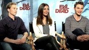 Lou Taylor Pucci, Jessica Lucas & Shiloh Fernandez - Evil Dead Interview